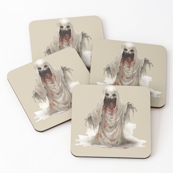 Item preview, Creepy halloween ghost designed and sold by Lil-Satu.