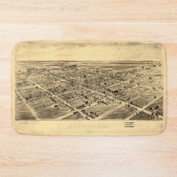 Item preview, Jefferson, Ohio (1901) designed and sold by allhistory.