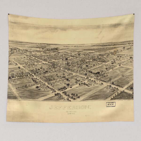 Item preview, Jefferson, Ohio (1901) designed and sold by allhistory.