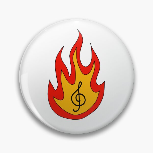 Item preview, Music on fire designed and sold by Kate1art.