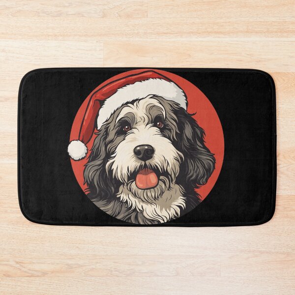 Item preview, Christmas Doodle Xmas Bernedoodle designed and sold by HayleeDesigns.