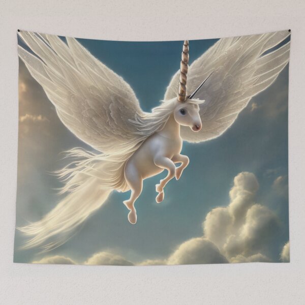 Item preview, Unicorn Pink dreams, fantasy, fable, horse, magic, glitter designed and sold by Cyber Kids.