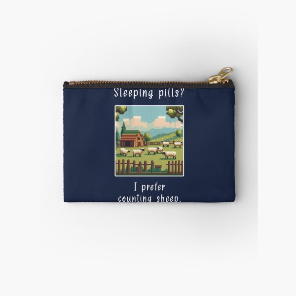 Item preview, Sleeping Pills? I Prefer Counting Sheep designed and sold by NaNaSpaceStore.