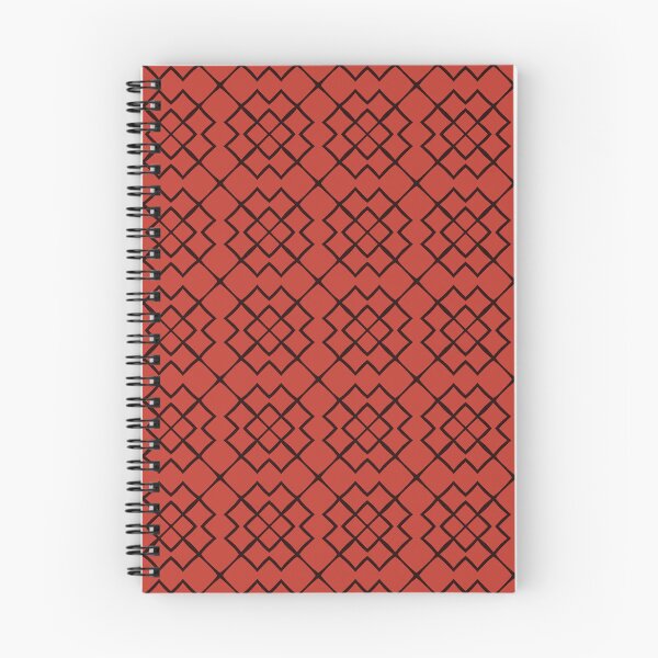 Aperçu de l'œuvre Monochrome Élégance Géométrique Symphonie Rouge Noir créée et vendue par mshoafcreates.