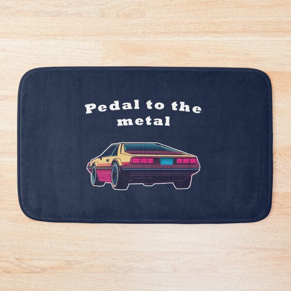 Item preview, Pedal To the Metal - Retrowave design designed and sold by NaNaSpaceStore.