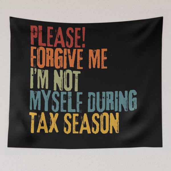 Item preview, I'm not myself during tax season essential tea designed and sold by Nottivago-App.