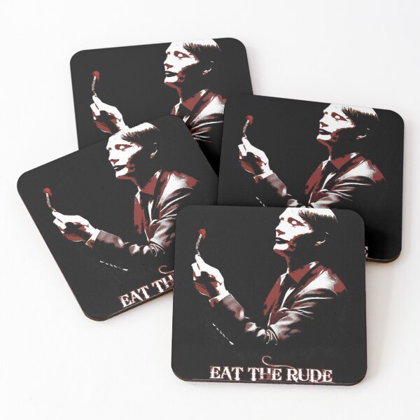 Item preview, Eat the Rude designed and sold by ShopArtGalla.