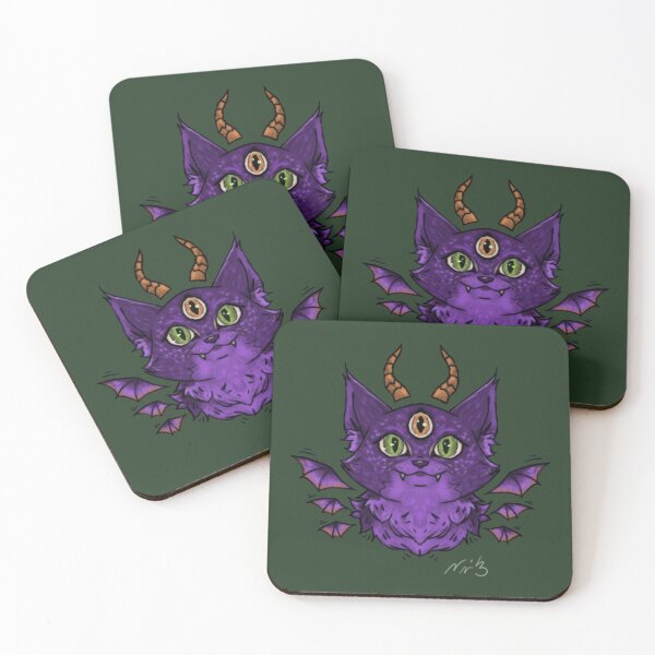 Item preview, Cute Demon Cat Friend designed and sold by Skyraider20.