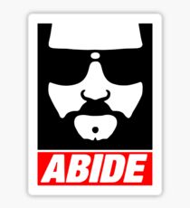 "The Dude" Abide Sticker