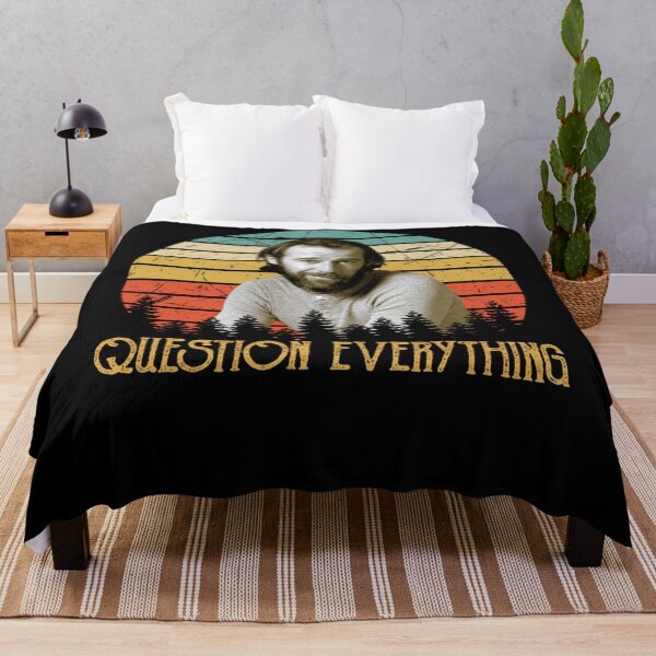 Item preview, Vintage Comedy George comedian Carlin Question Everything designed and sold by FraserRainbows.