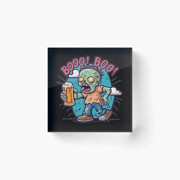 Item preview, Zombies with beer designed and sold by TrendyPalette.