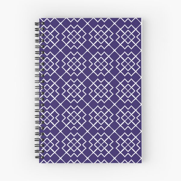 Aperçu de l'œuvre Monochrome Élégance Géométrique Symphonie Violet Blanc créée et vendue par mshoafcreates.