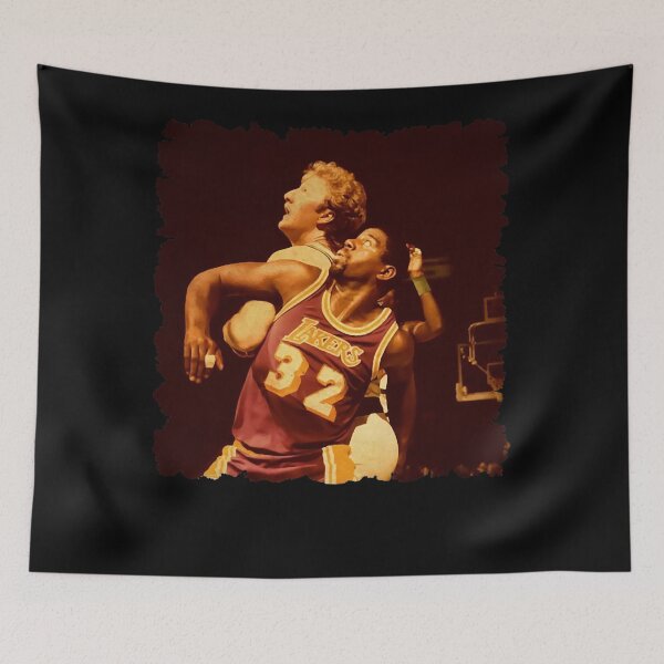 Item preview, vintage Larry sport bird and magic johnson  (1) designed and sold by ORZArtClothes.