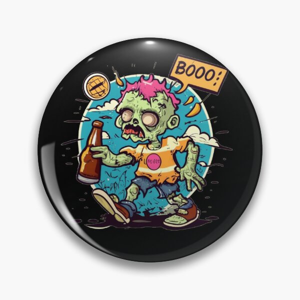 Item preview, Zombies with beer designed and sold by TrendyPalette.