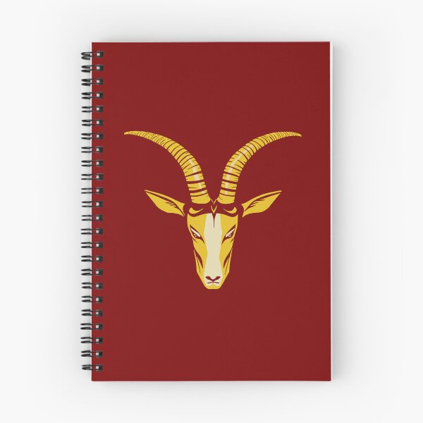 Item preview, Amalthaea, the Golden Goat - Dark Red designed and sold by AtithasosTragos.