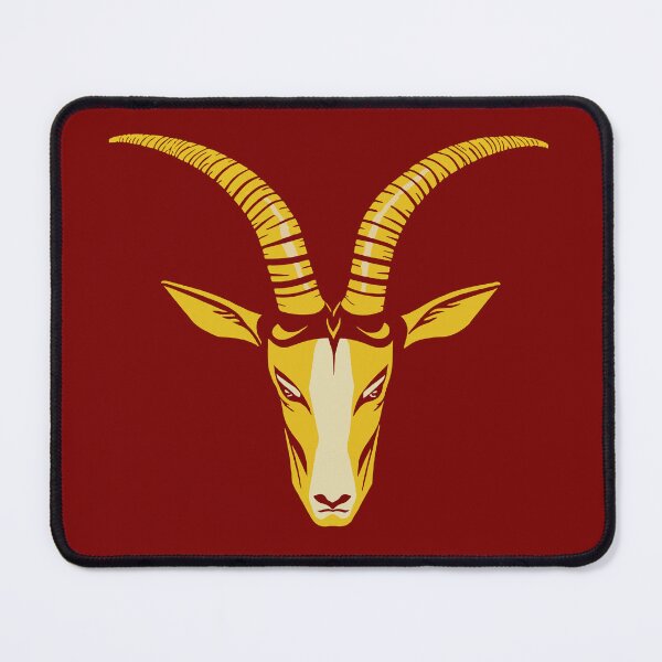 Item preview, Amalthaea, the Golden Goat - Dark Red designed and sold by AtithasosTragos.