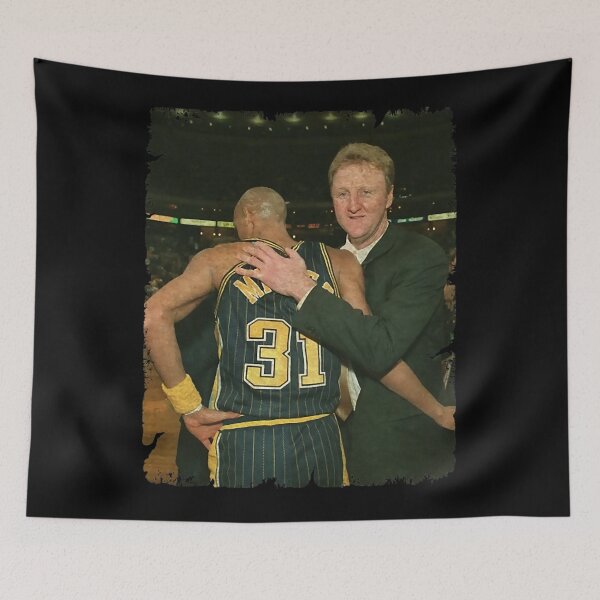Item preview, Larry sport bird and Reggie Miller! - A Great and Underrated Coach and Player Duo! designed and sold by GlowingParsons.