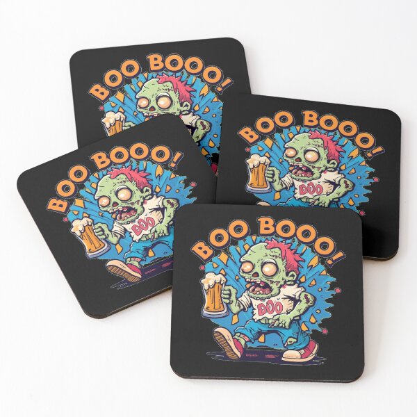 Item preview, Zombies with beer designed and sold by TrendyPalette.