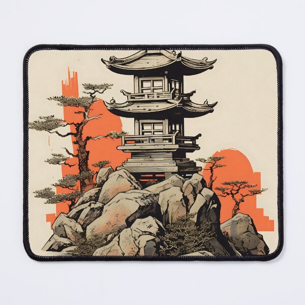Item preview, Intricate Japanese Stone Lantern designed and sold by dcrc.