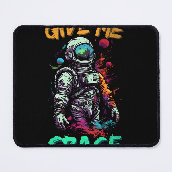 Item preview, "Give Me Space" Colorful Astronaut designed and sold by Brainless Art.