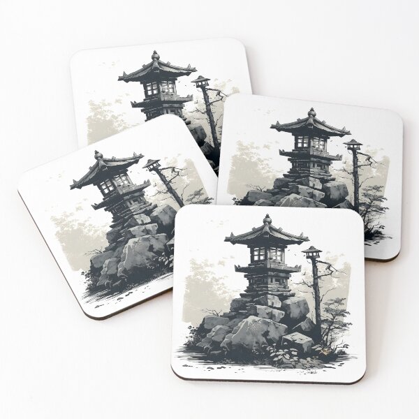 Item preview, Forgotten Japanese Stone Lantern  designed and sold by dcrc.