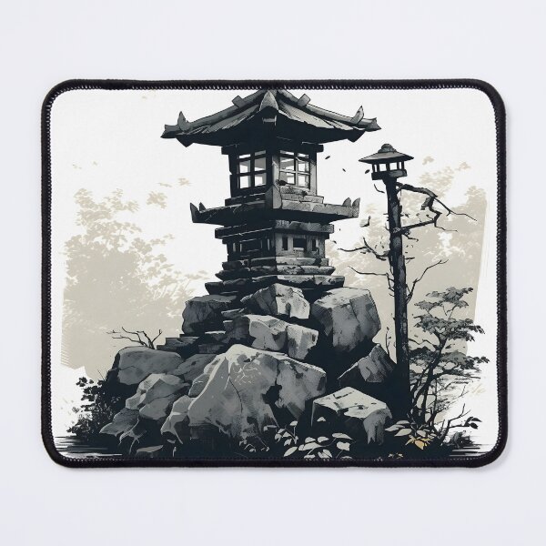 Item preview, Forgotten Japanese Stone Lantern designed and sold by dcrc.