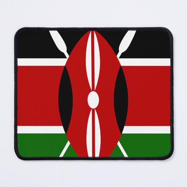Item preview, Kenya Flag designed and sold by KBMeyer.
