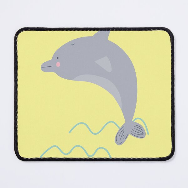 Item preview, Delfin saltando fuera del agua amarillo designed and sold by DofinaSur.