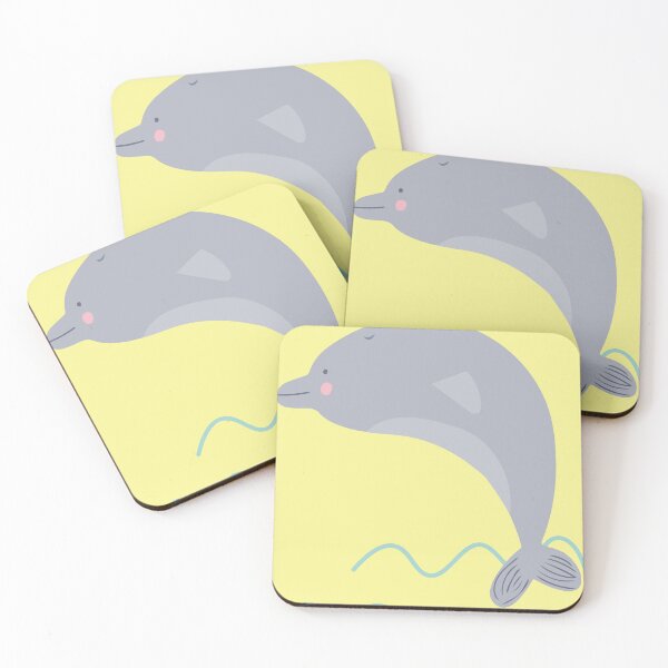 Item preview,  Delfin saltando fuera del agua amarillo designed and sold by DofinaSur.