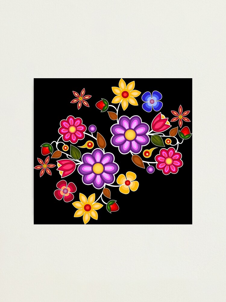 Ojibwe floral deals art