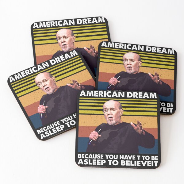 Item preview, Vintage George comedian Carlin It's Called The American Dream designed and sold by FraserRainbows.