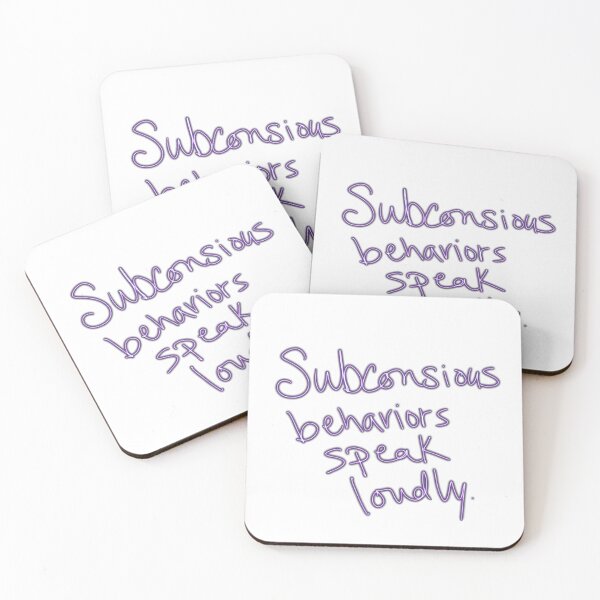 Item preview, Subconscious Behaviors Speak Loudly designed and sold by abeink.
