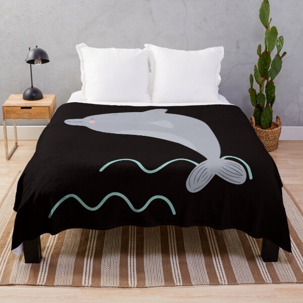 Item preview, Delfin saltando fuera del agua negro designed and sold by DofinaSur.