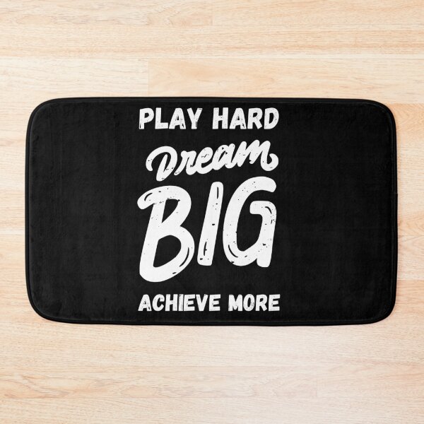 Item preview, Play Hard Dream Big Achieve More designed and sold by GediaPrints.