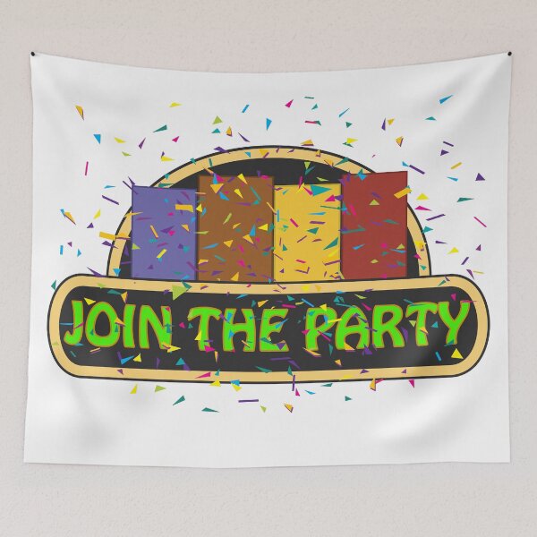 Item preview, Join the party! designed and sold by Asotshop.