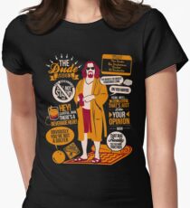 "The Dude" ABIDE Women's Fitted T-Shirt