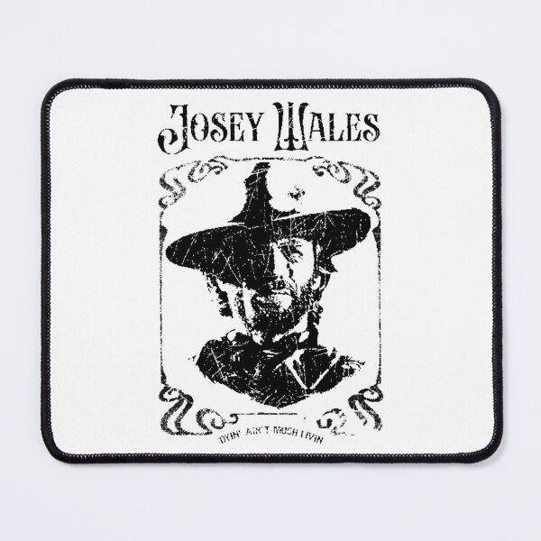 Item preview, Josey Wales - Dyin' Ain't Much Livin Outlaw Retro Style designed and sold by FashionArtBrod.