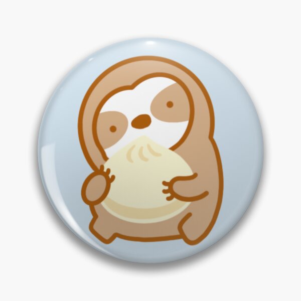 Item preview, Cute Steam Bao Bun Sloth  designed and sold by theslothinme.