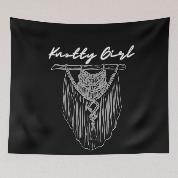 Item preview, Macrame Knotty Girl designed and sold by AAcrew.