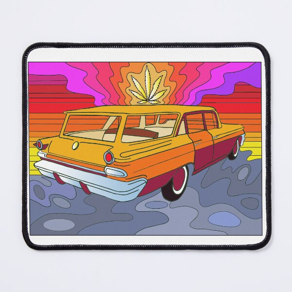 Item preview, Station wagon sunset designed and sold by annesblueart.