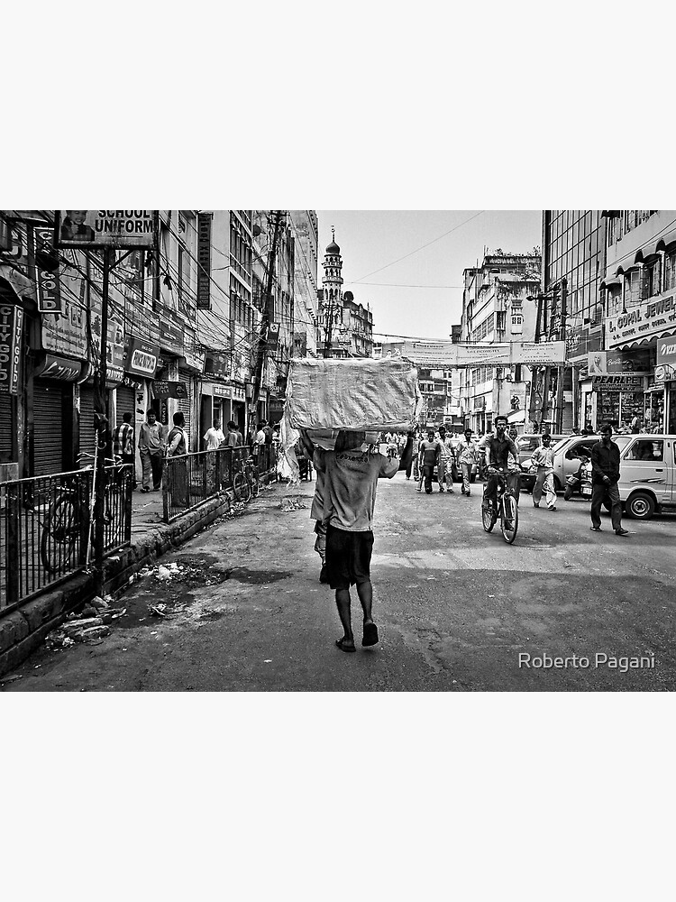 "Guwahati in black and white" Canvas Print for Sale by birba Redbubble