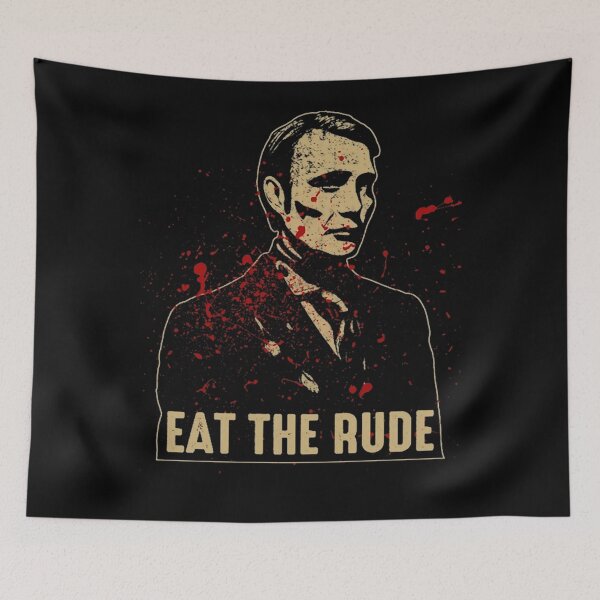 Item preview, Feast of the Senses Hannibal  - Indulge in the Dark Culinary World of Hannibal Lecter designed and sold by ShopArtGalla.
