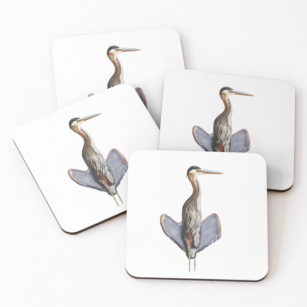 Item preview, Great Blue Heron designed and sold by VerdeDoodleDuck.