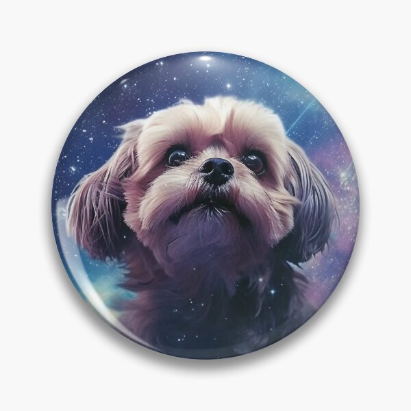 Item preview, Maltese Dog in Space designed and sold by MythicPrompts.