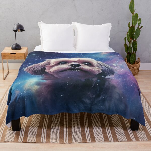 Item preview, Maltese Dog in Space designed and sold by MythicPrompts.
