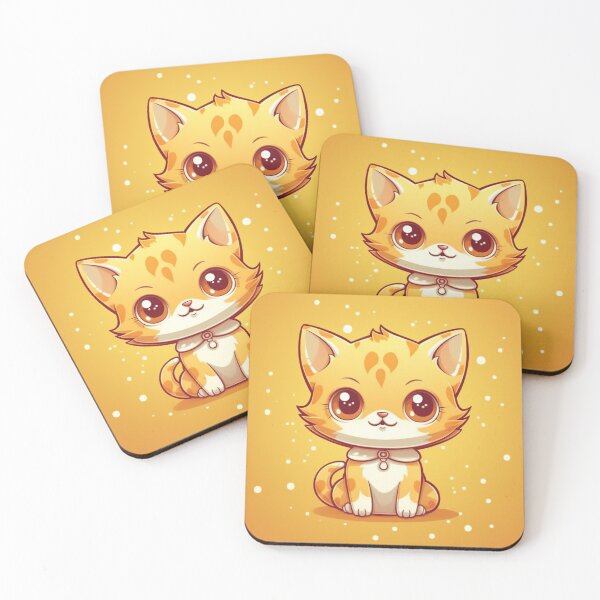 Item preview, Tater Tot kitty Kawai Yellow designed and sold by InsightsFr.