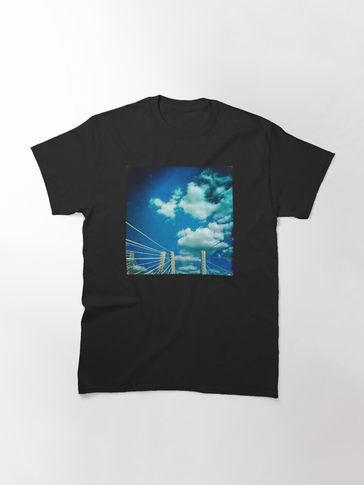 Thumbnail 3 of 7, Classic T-Shirt, Goethals Bridge #4 designed and sold by OneDayArt.