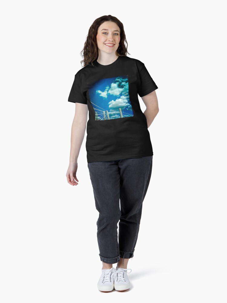 Thumbnail 4 of 7, Classic T-Shirt, Goethals Bridge #4 designed and sold by OneDayArt.
