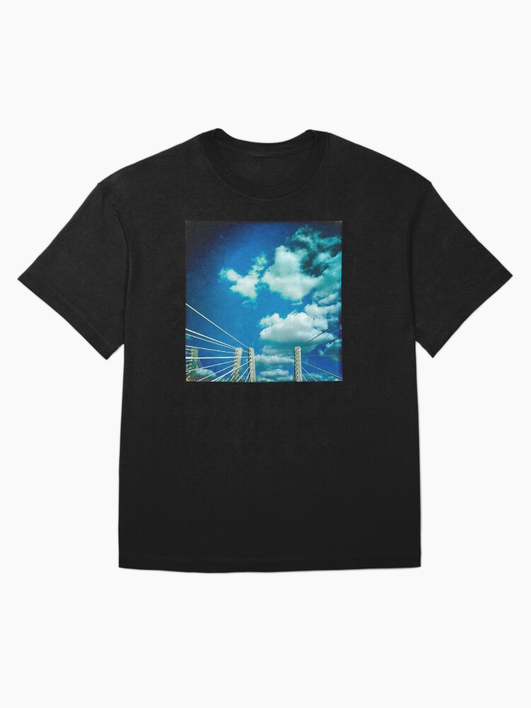 Thumbnail 3 of 7, Oversized T-Shirt, Goethals Bridge #4 designed and sold by OneDayArt.