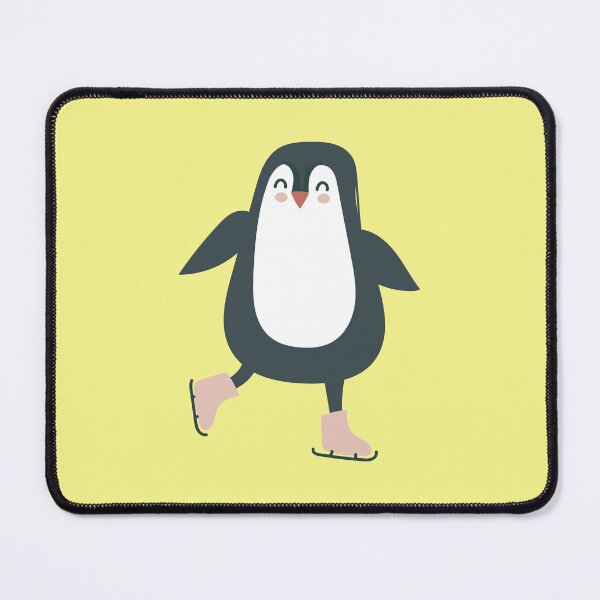 Item preview, Skating Penguin yellow designed and sold by DofinaSur.